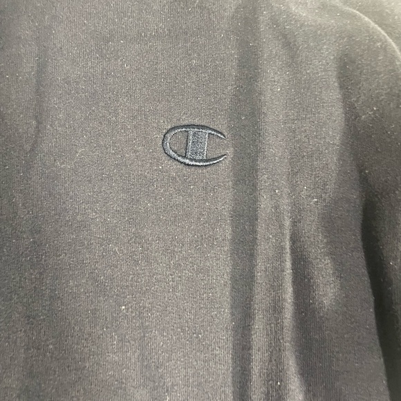 Vintage Champion Sweatshirt - Navy - Large - Picture 3 of 4